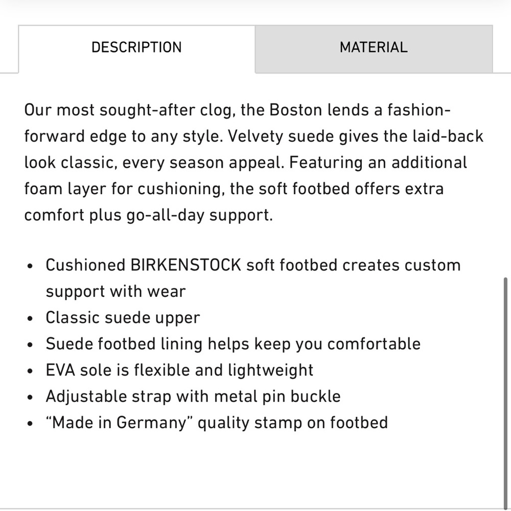 Birkenstock Boston | Taupe | Size 36 - Narrow - Picture 15 of 16